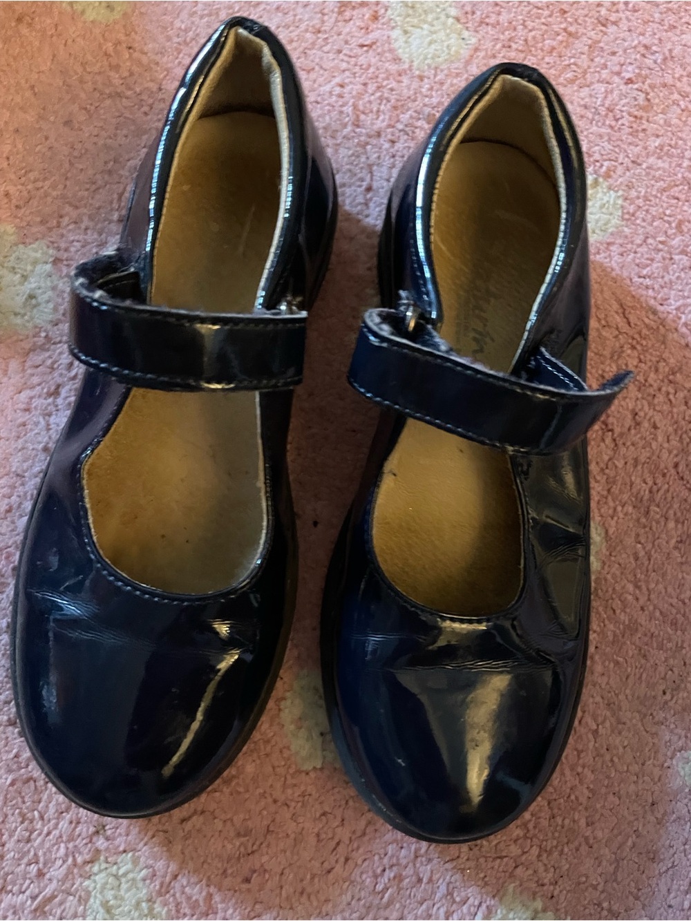 Naturino Navy Patent Mary Jane Kids Shoes